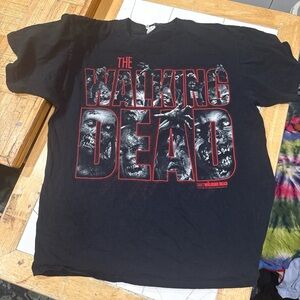 The Walking Dead Black Graphic Tee